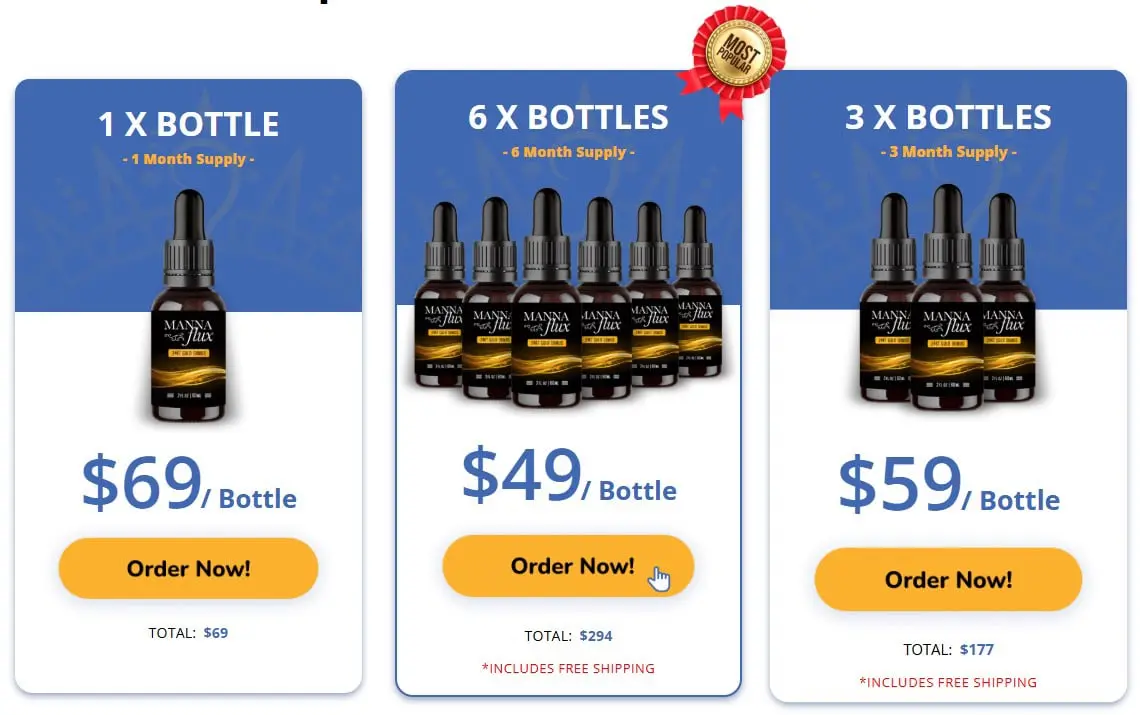 MannaFlux Discount Price